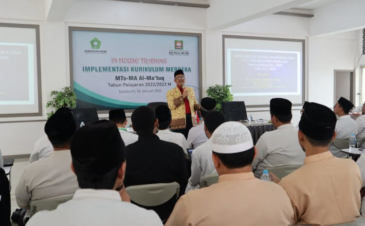  Pesantren Al-Ma’tuq adakan In-House Training Implementasi Kurikulum Merdeka untuk Guru MTs dan MA